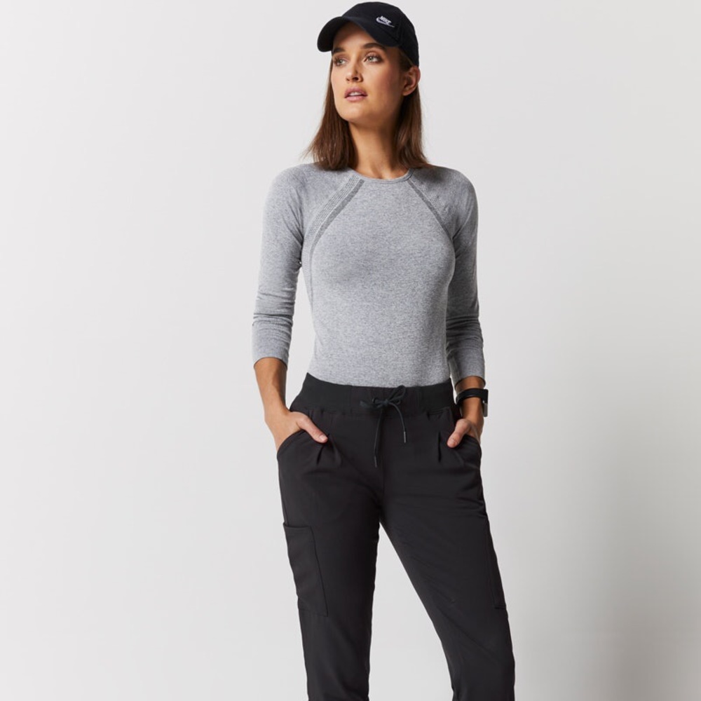 Jaanuu Seamless Underscrub Heather Grey XS